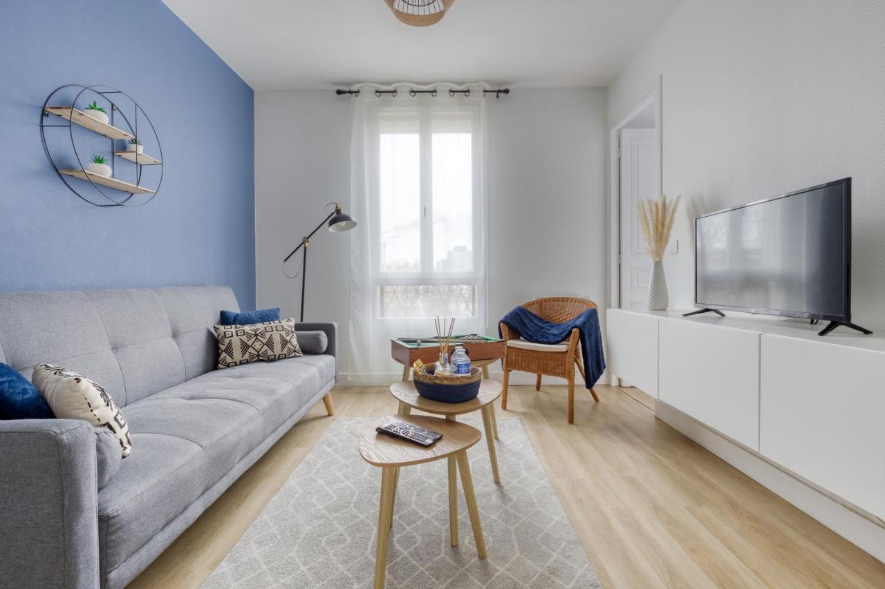 Metro 7 - Gare C - Parking Private- Easy Check-In Apartment Ivry-sur-Seine Ngoại thất bức ảnh