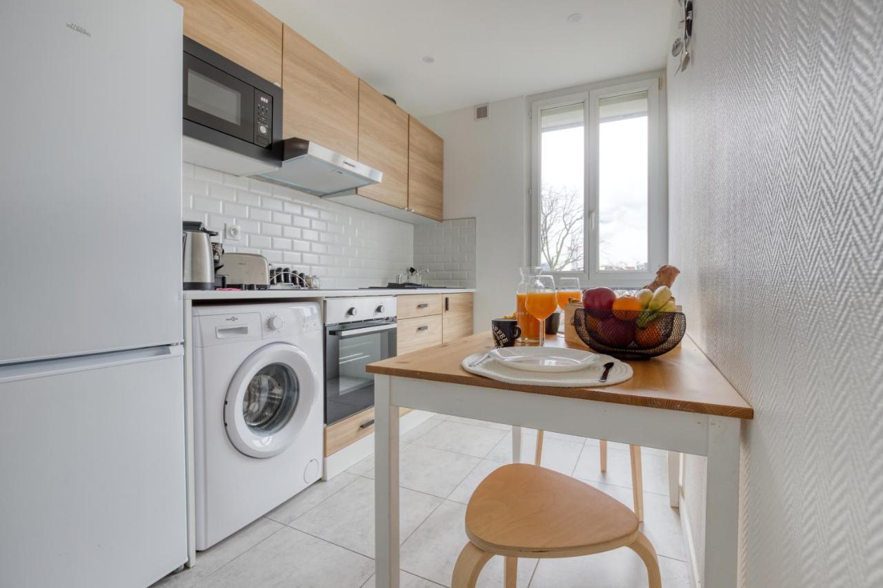 Metro 7 - Gare C - Parking Private- Easy Check-In Apartment Ivry-sur-Seine Ngoại thất bức ảnh