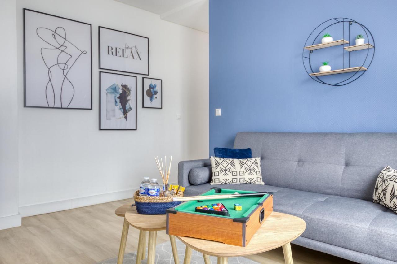 Metro 7 - Gare C - Parking Private- Easy Check-In Apartment Ivry-sur-Seine Ngoại thất bức ảnh